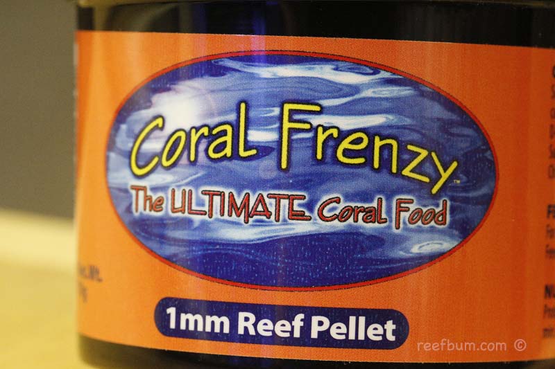 Coral Frenzy 1mm Reef Pellet