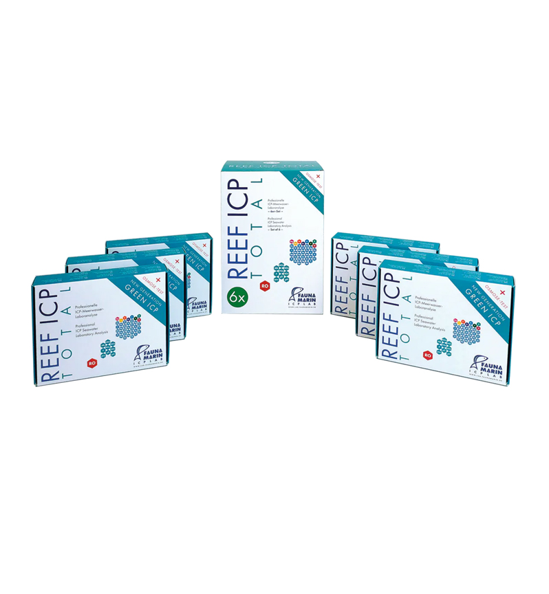 Fauna Marin Reef ICP Total Test Set (6 Pack) - ReefBum