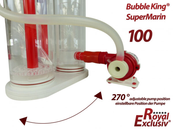 Bubble King® Supermarin 100 with Red Dragon X DC 12V with Integrated Degassing Chamber