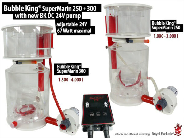 Red Dragon® Bubble King® skimmer pump DC 67 Watt : 2500 l:h for BK DC Double Cone 180 - 300